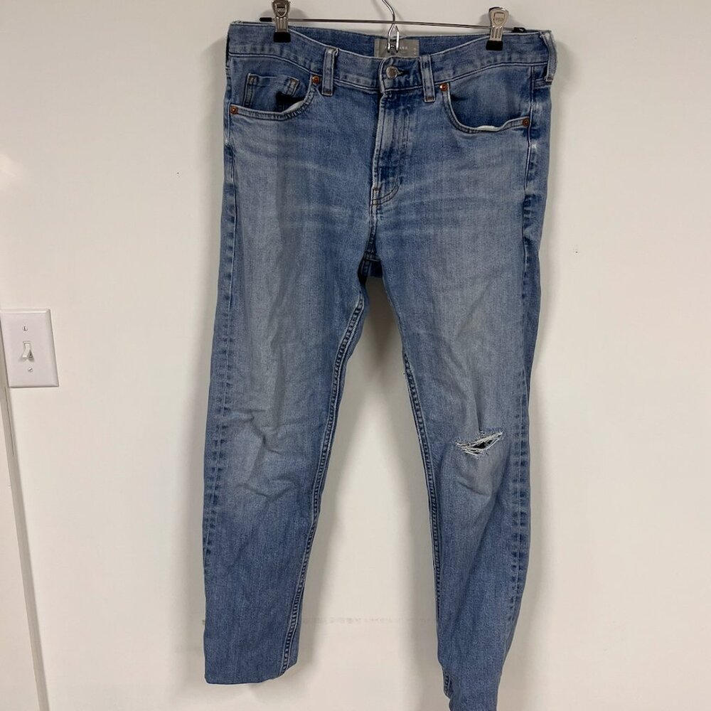 Everlane Jeans Light Wash (Distressed)